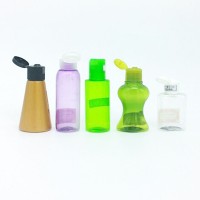 High quality 60ml 2oz fashion small plastic bottle with cap for essential oil bottle